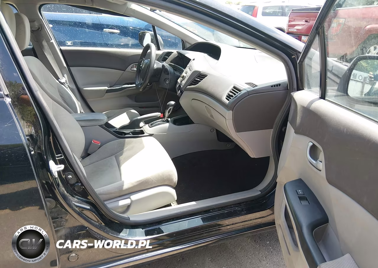 2012 Honda Civic Lx VIN:19XFB2F51CE324475 - 5