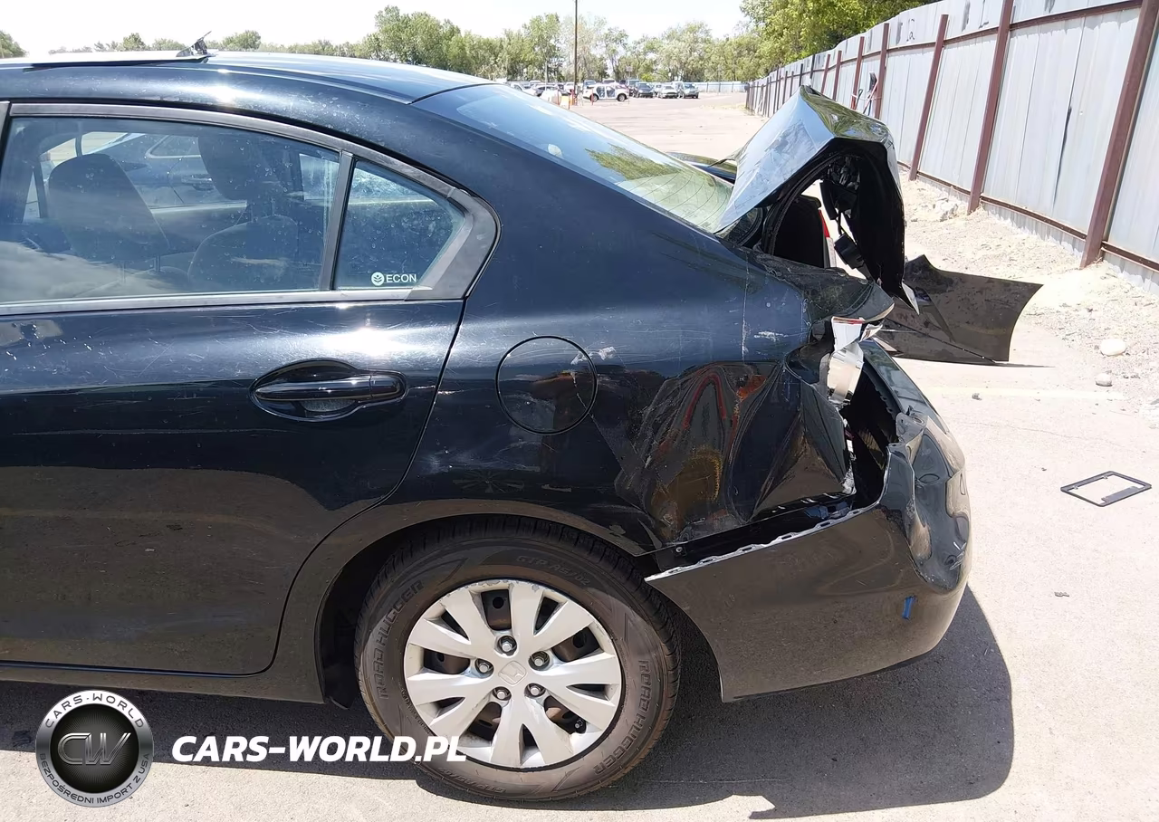 2012 Honda Civic Lx VIN:19XFB2F51CE324475 - 6
