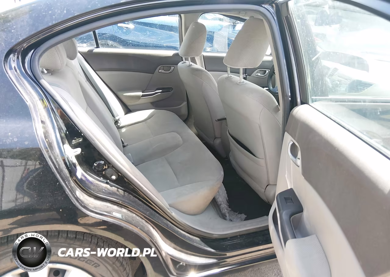 2012 Honda Civic Lx VIN:19XFB2F51CE324475 - 8