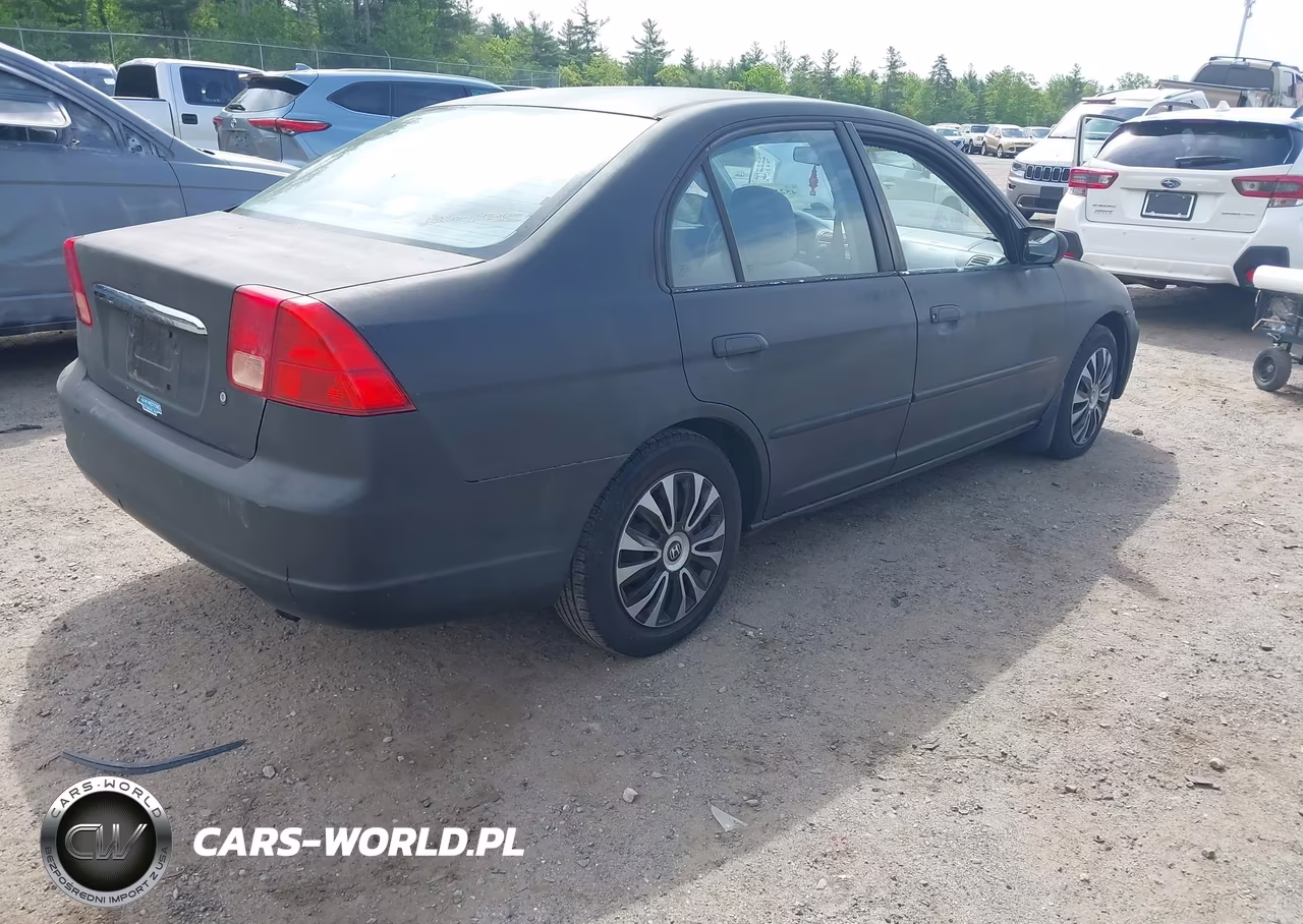 2001 Honda Civic Ex VIN:2HGES26701H521282 - 4