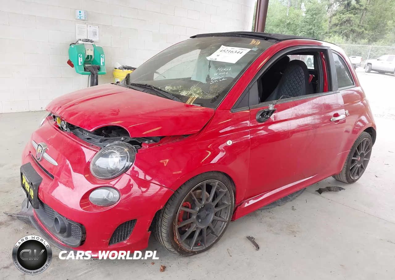 2017 Fiat 500C Abarth VIN:3C3CFFJH8HT526320 - 2