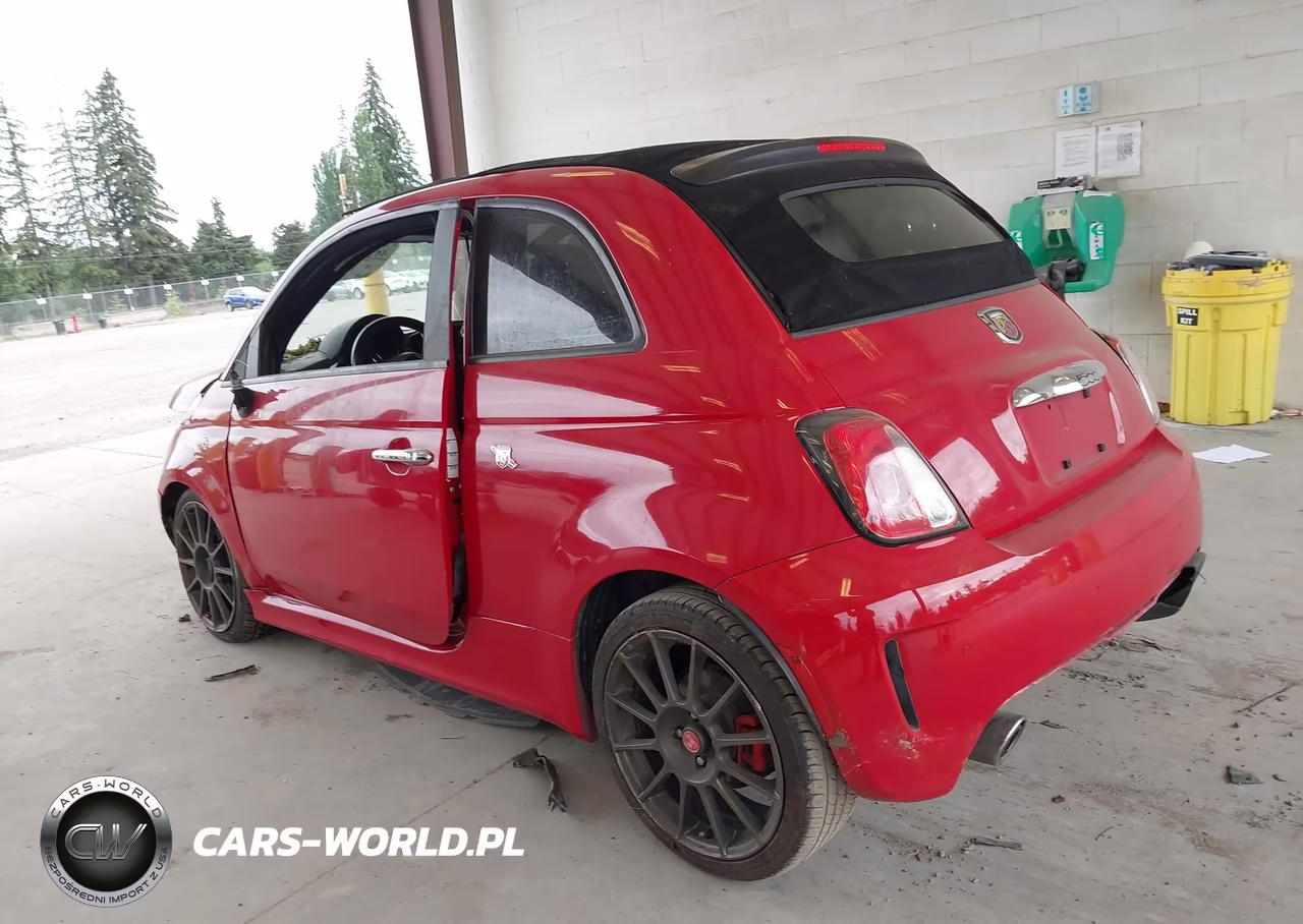 2017 Fiat 500C Abarth VIN:3C3CFFJH8HT526320 - 3