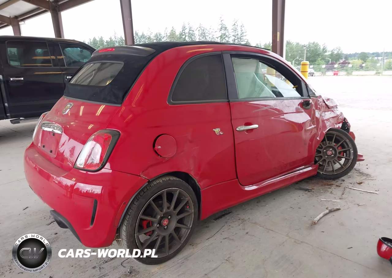 2017 Fiat 500C Abarth VIN:3C3CFFJH8HT526320 - 4