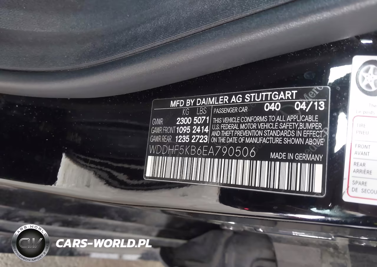 2014 Mercedes-Benz E 350 VIN:WDDHF5KB6EA790506 - 9