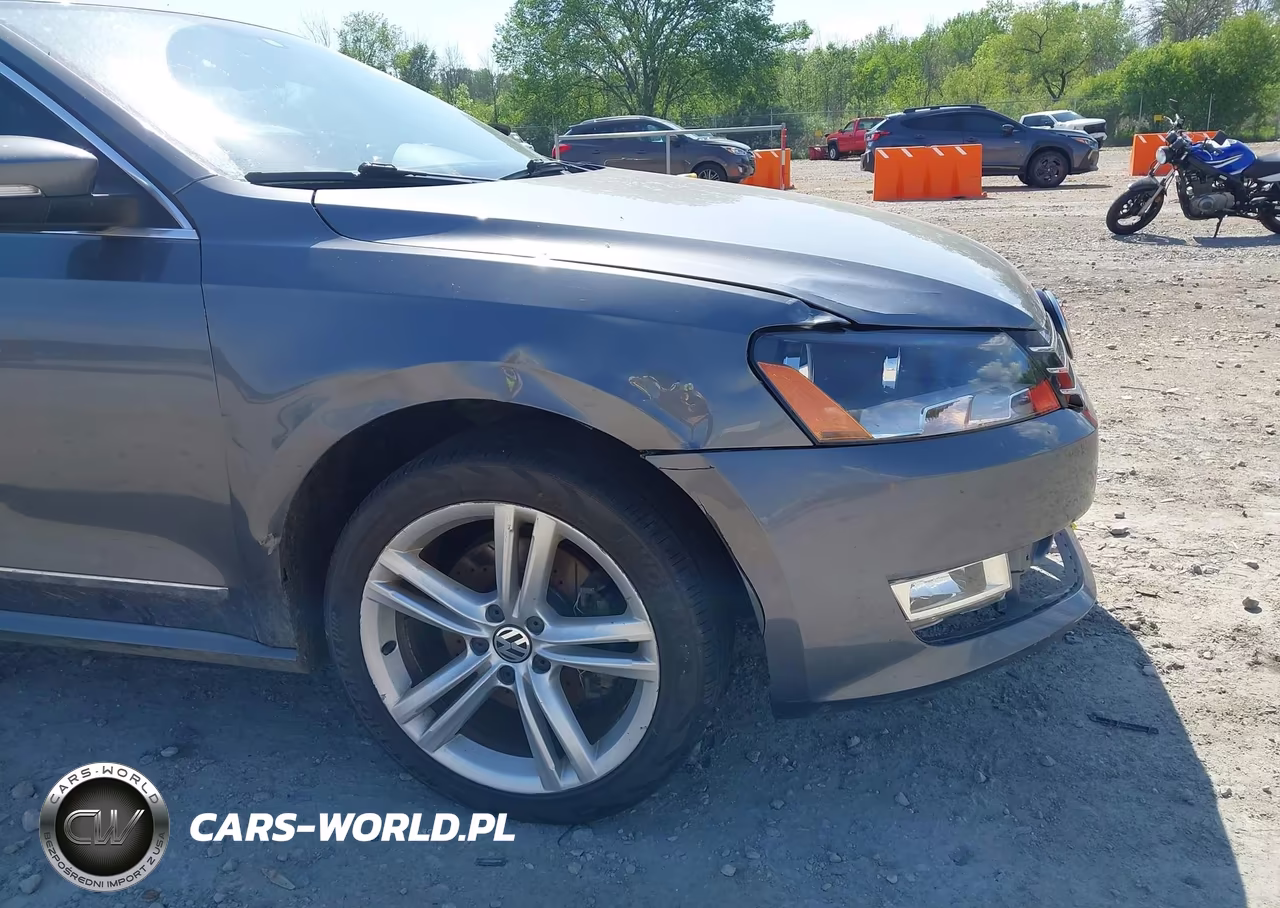 2014 Volkswagen Passat 2.0L Tdi Sel Premium VIN:1VWCN7A35EC066417 - 14
