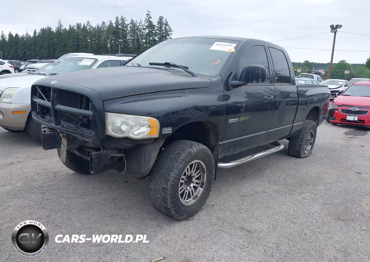 2003 Dodge Ram 2500 Slt-Laramie-St VIN:3D7KU28D83G782778 - 2