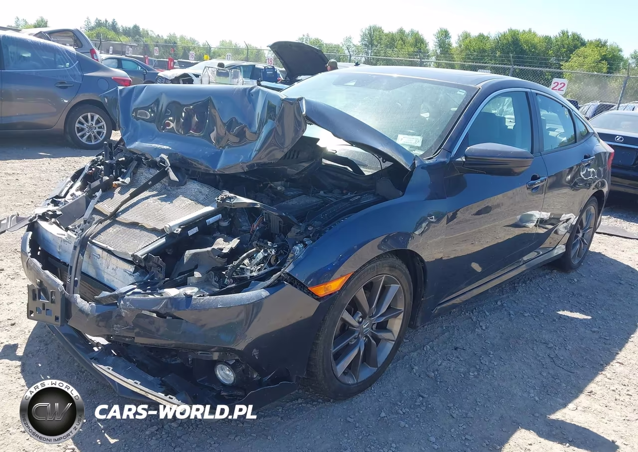 2020 Honda Civic Ex VIN:19XFC1F36LE206928 - 2