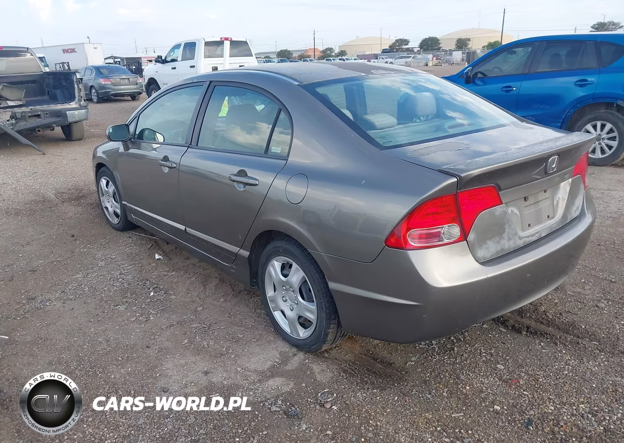 2008 Honda Civic Lx VIN:2HGFA16508H515573 - 3