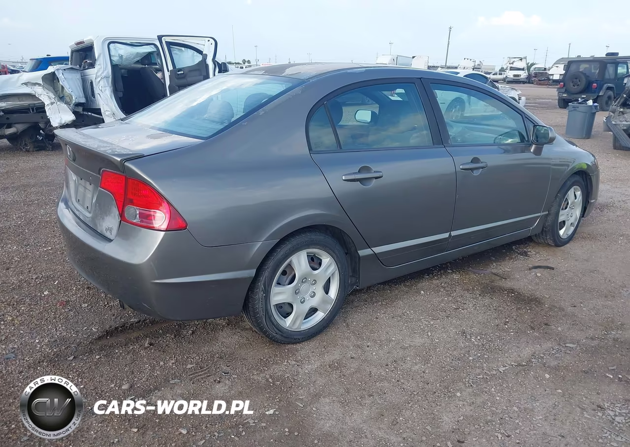 2008 Honda Civic Lx VIN:2HGFA16508H515573 - 4