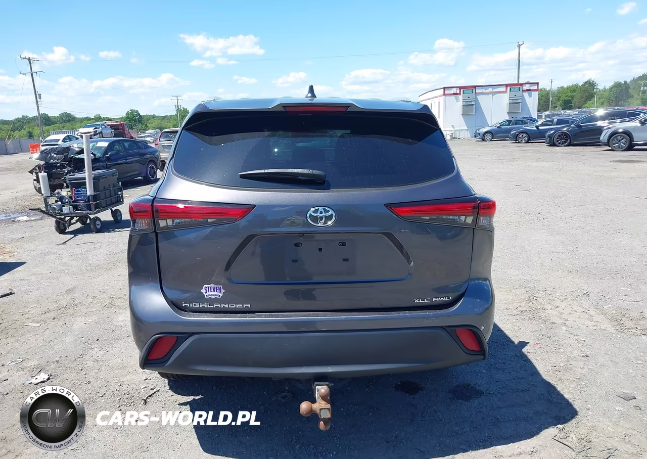 2022 Toyota Highlander Xle VIN:5TDGZRBH7NS175894 - 16