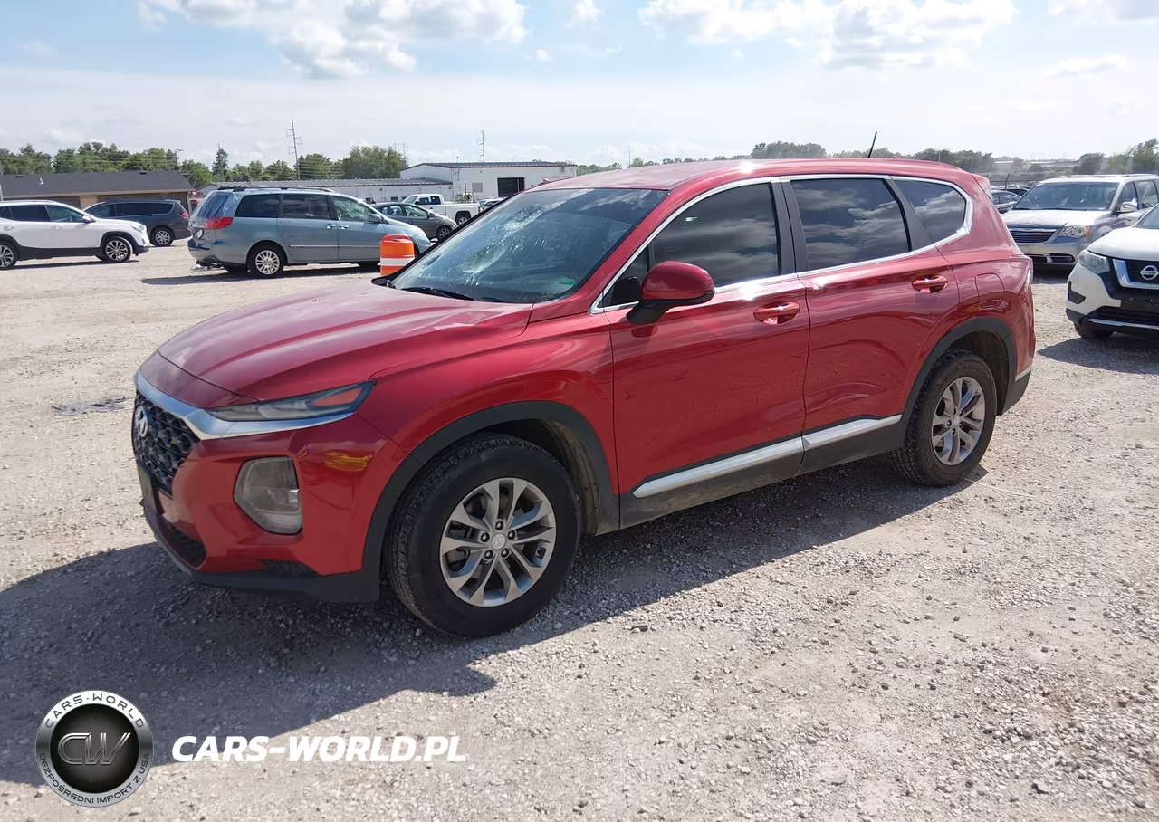 2019 Hyundai Santa Fe Se VIN:5NMS2CAD0KH097564 - 2