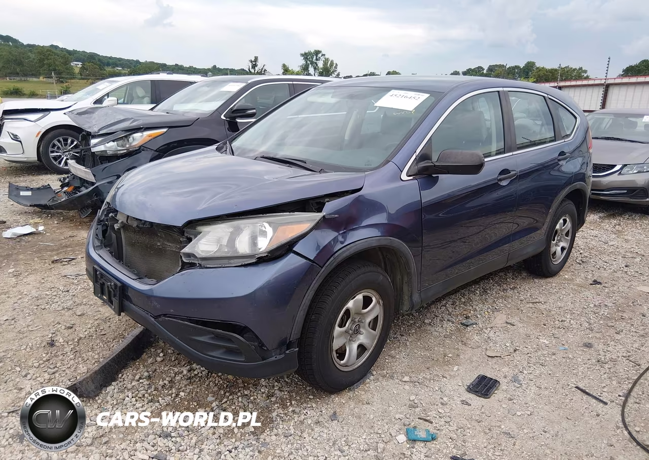 2013 Honda Cr-V Lx VIN:2HKRM4H39DH660452 - 2