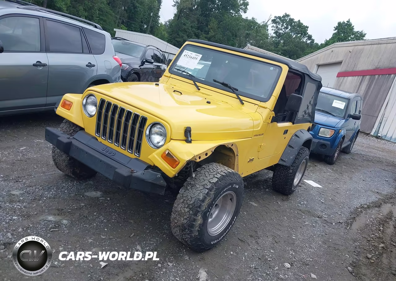 2001 Jeep Wrangler Se VIN:1J4FA29P91P366898 - 2