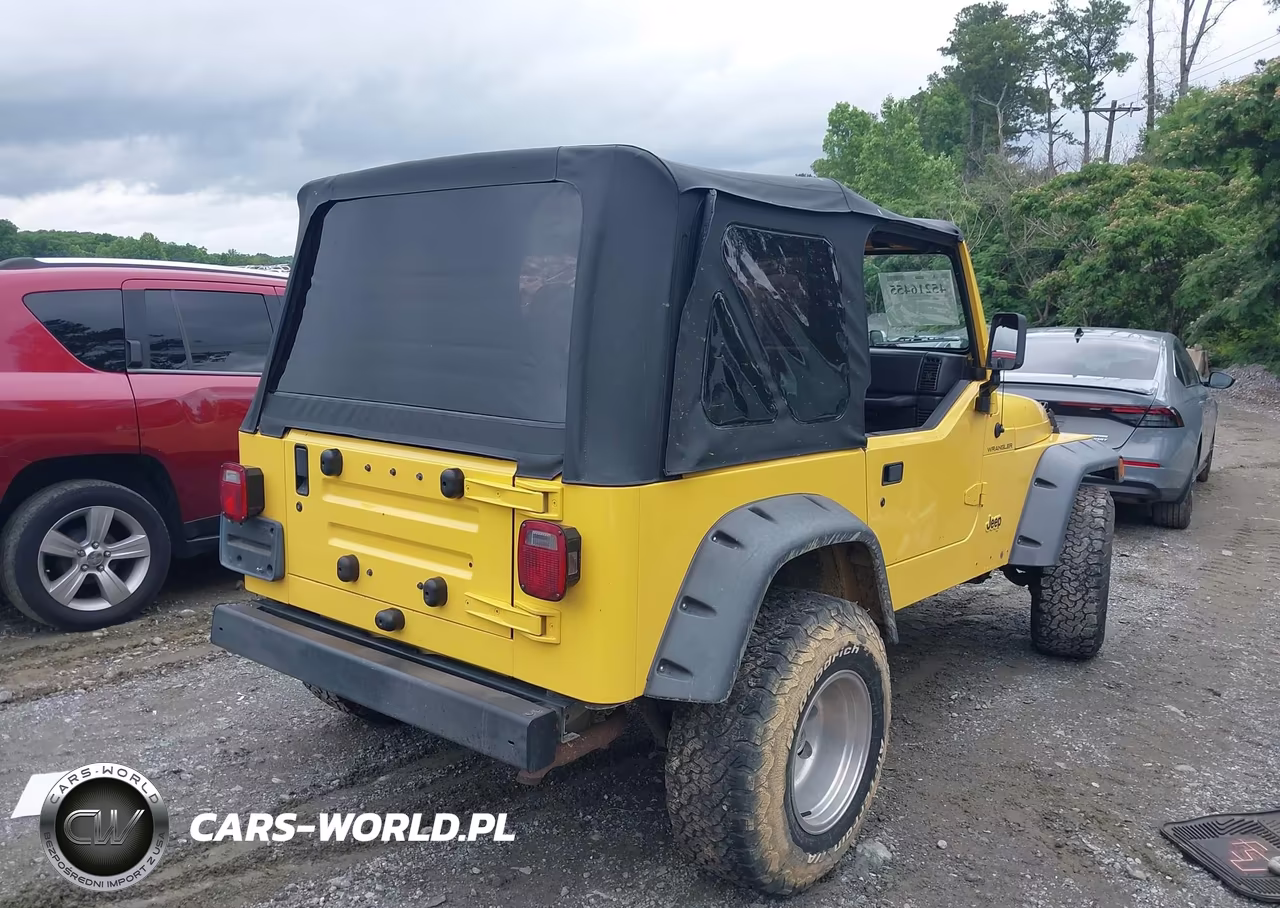 2001 Jeep Wrangler Se VIN:1J4FA29P91P366898 - 4