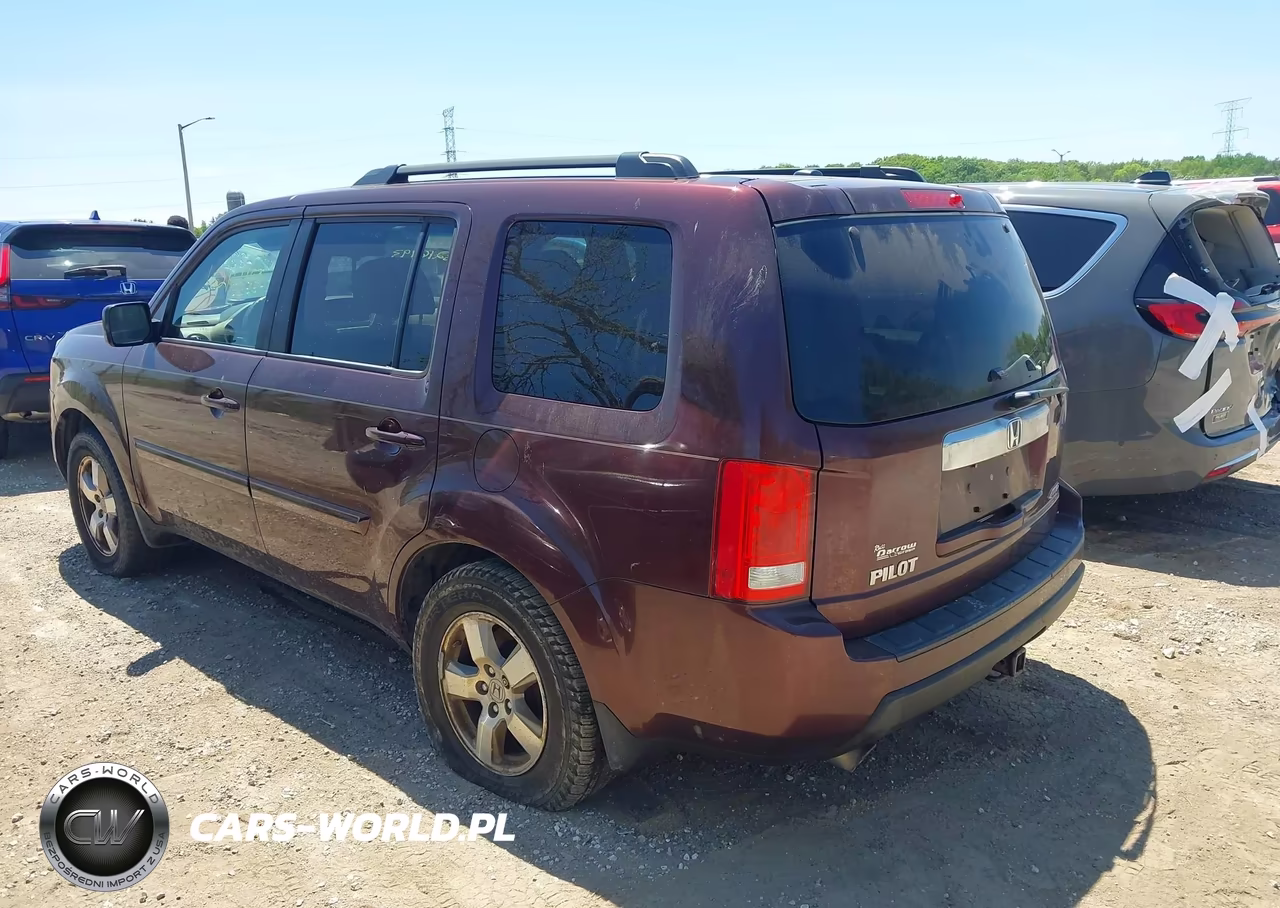 2011 Honda Pilot Ex-L VIN:5FNYF4H63BB015467 - 3
