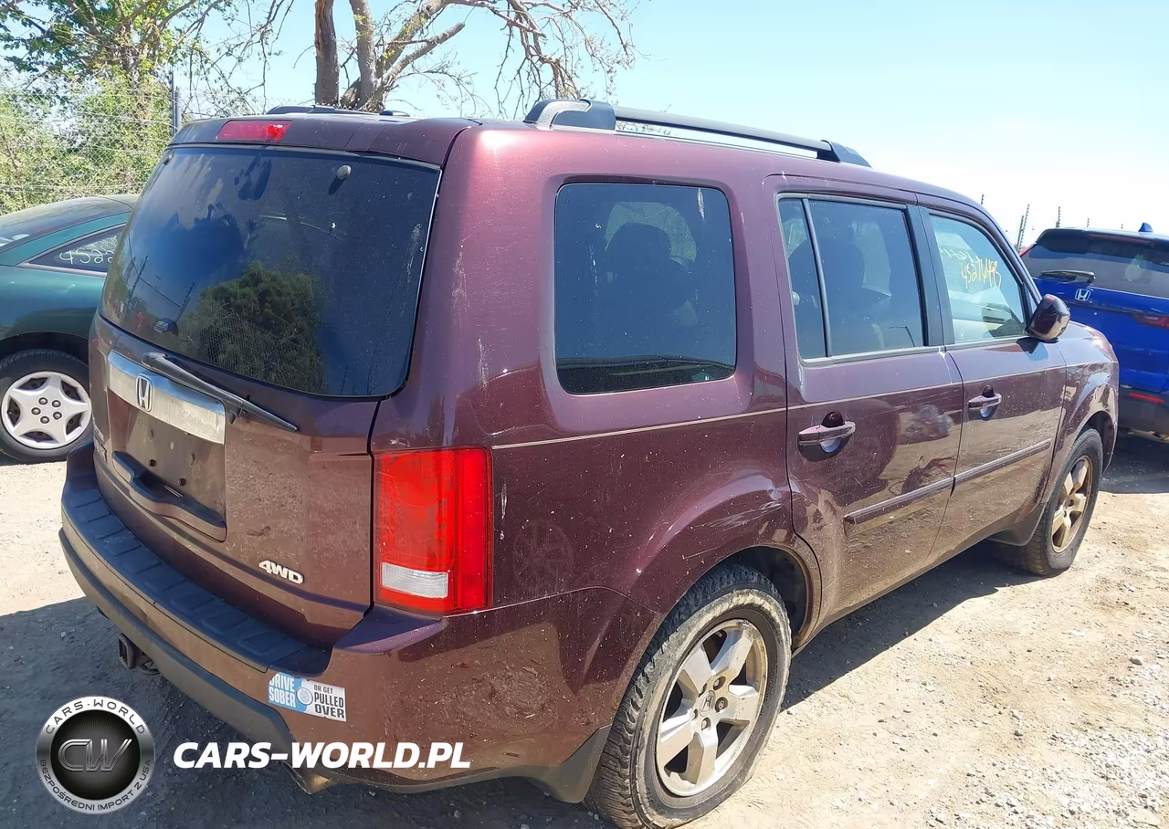 2011 Honda Pilot Ex-L VIN:5FNYF4H63BB015467 - 4