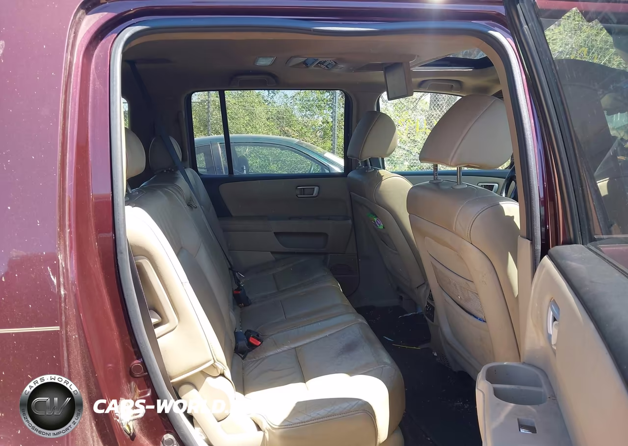 2011 Honda Pilot Ex-L VIN:5FNYF4H63BB015467 - 8