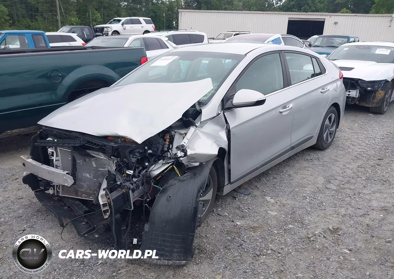 2018 Hyundai Ioniq Hybrid Sel VIN:KMHC75LC9JU073949 - 2