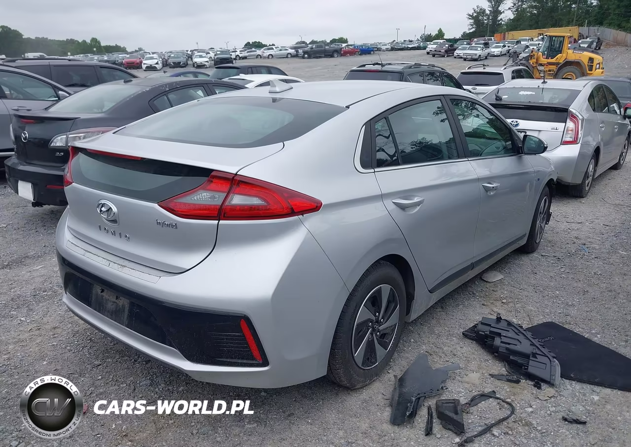 2018 Hyundai Ioniq Hybrid Sel VIN:KMHC75LC9JU073949 - 4