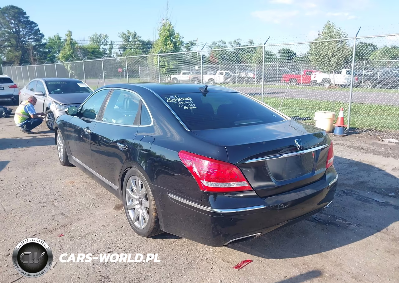 2013 Hyundai Equus Signature VIN:KMHGH4JH9DU058394 - 3