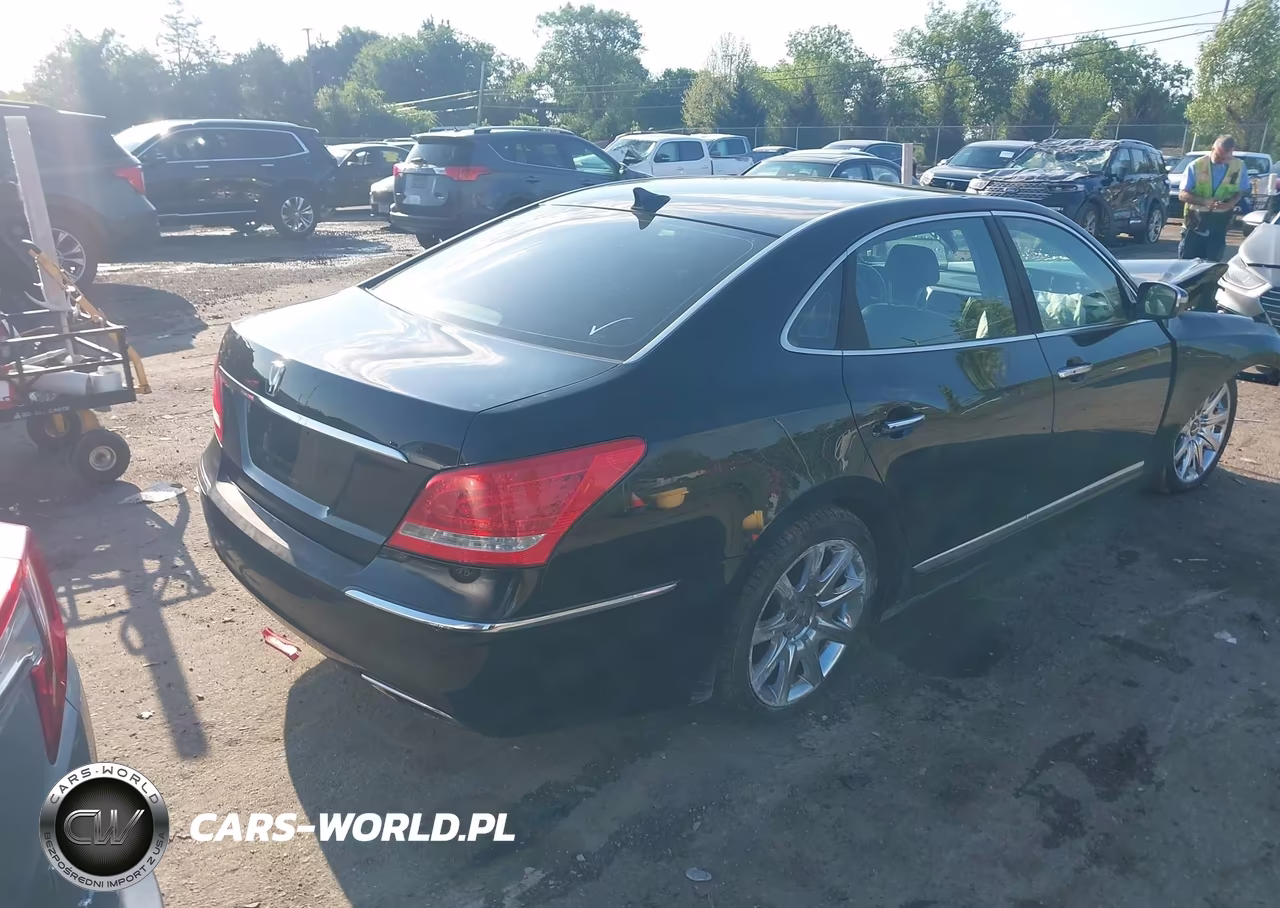 2013 Hyundai Equus Signature VIN:KMHGH4JH9DU058394 - 4