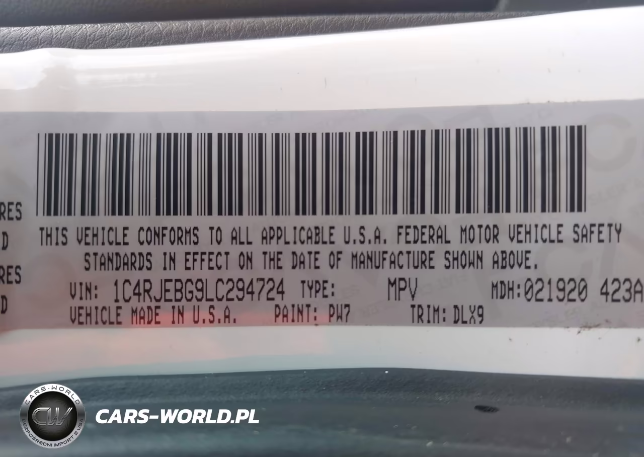 2020 Jeep Grand Cherokee Limited 4X2 VIN:1C4RJEBG9LC294724 - 9