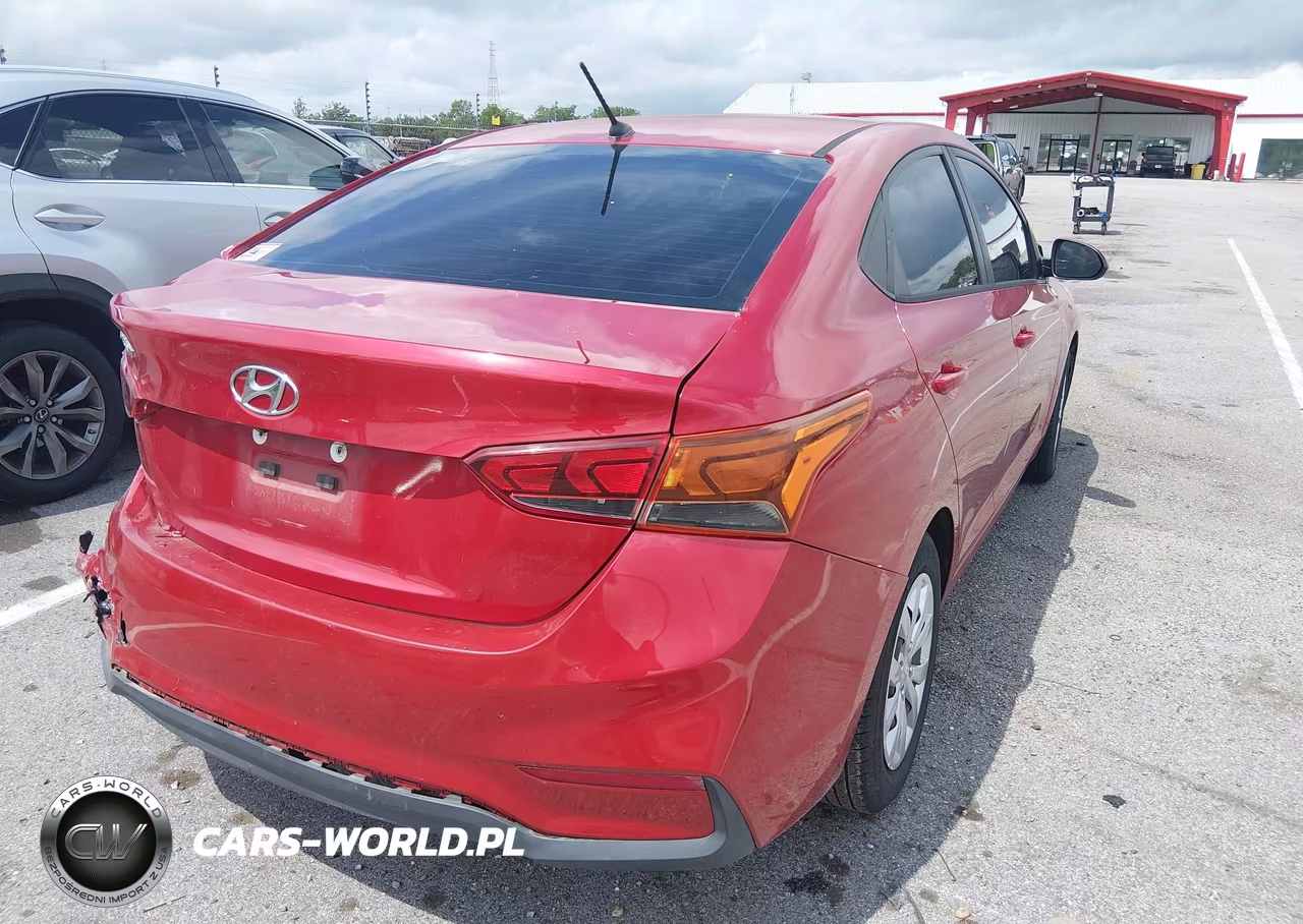 2020 Hyundai Accent Se VIN:3KPC24A66LE113304 - 4
