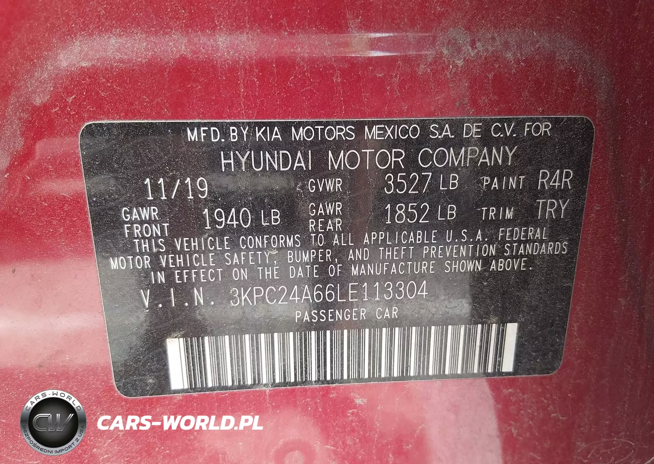 2020 Hyundai Accent Se VIN:3KPC24A66LE113304 - 9