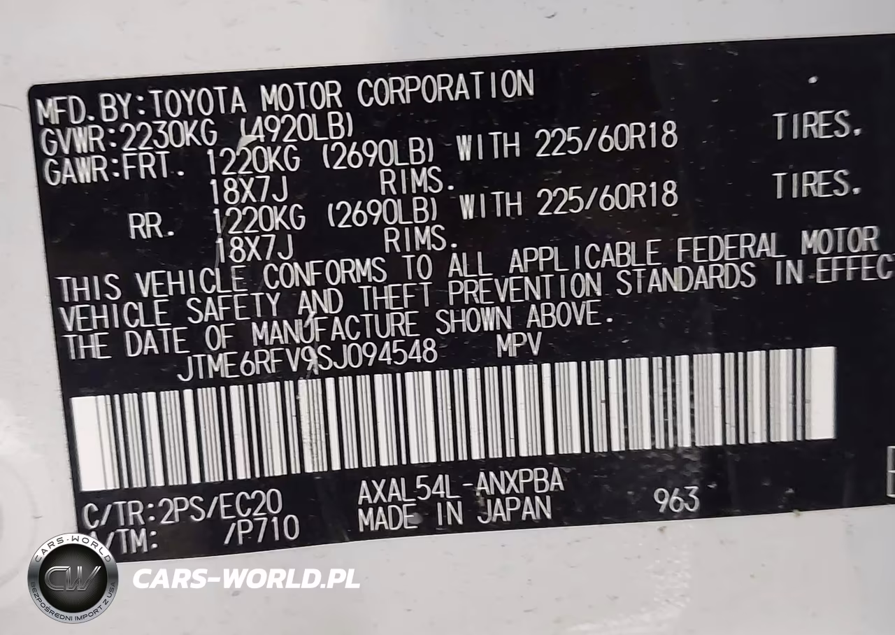 2025 Toyota Rav4 Hybrid Xse VIN:JTME6RFV9SJ094548 - 9