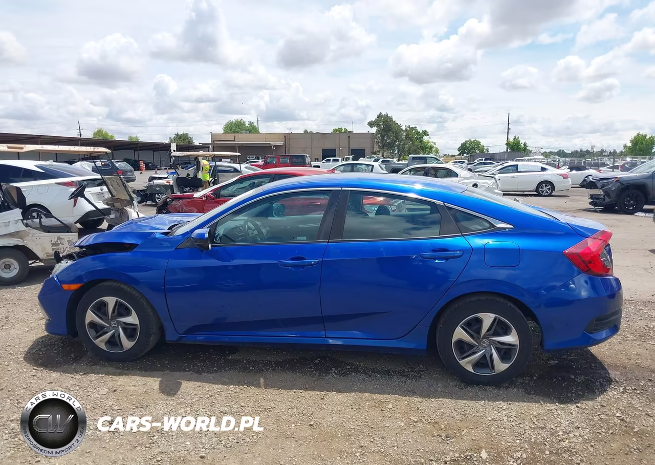 2020 Honda Civic Lx VIN:2HGFC2F68LH578549 - 14
