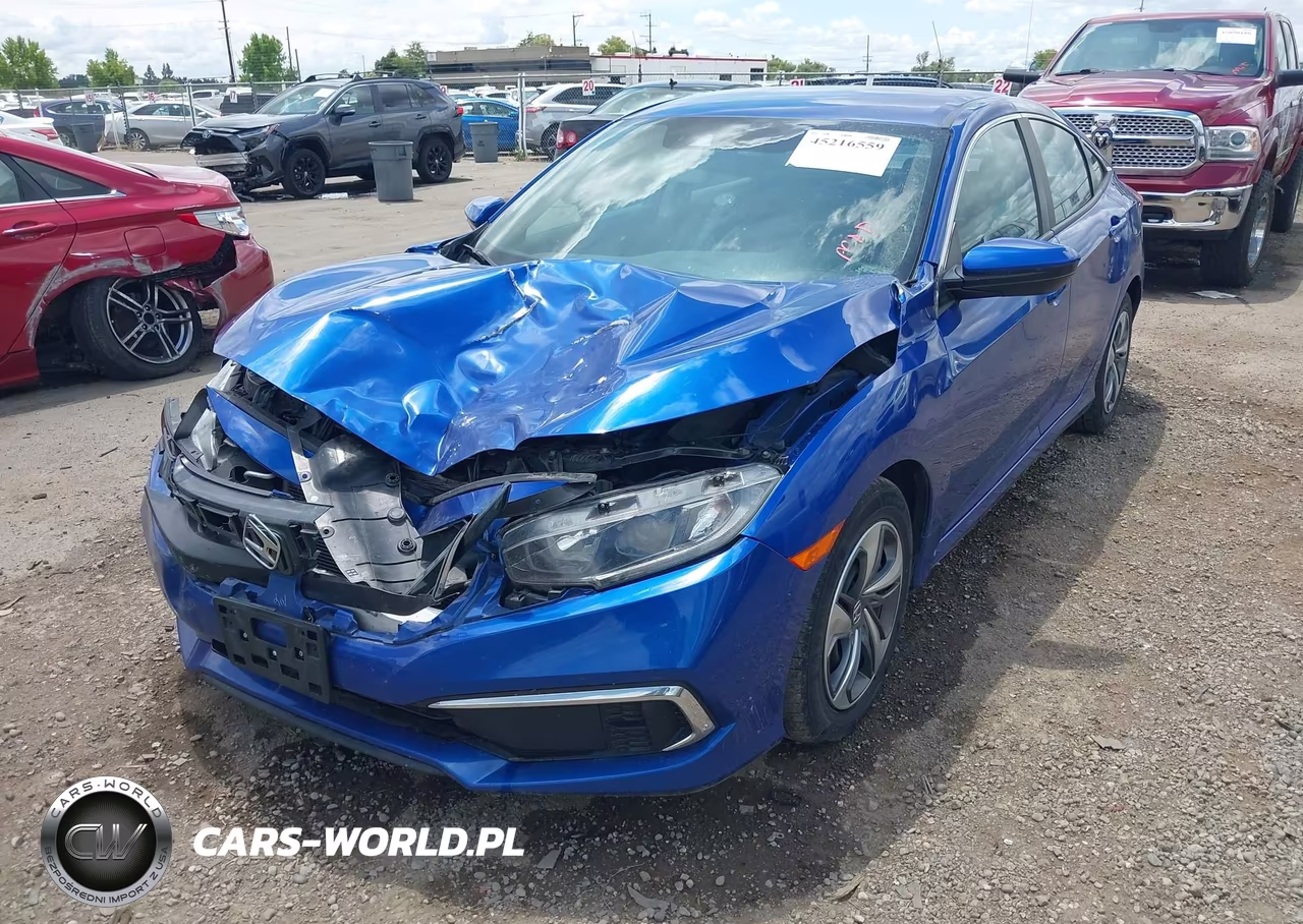 2020 Honda Civic Lx VIN:2HGFC2F68LH578549 - 2