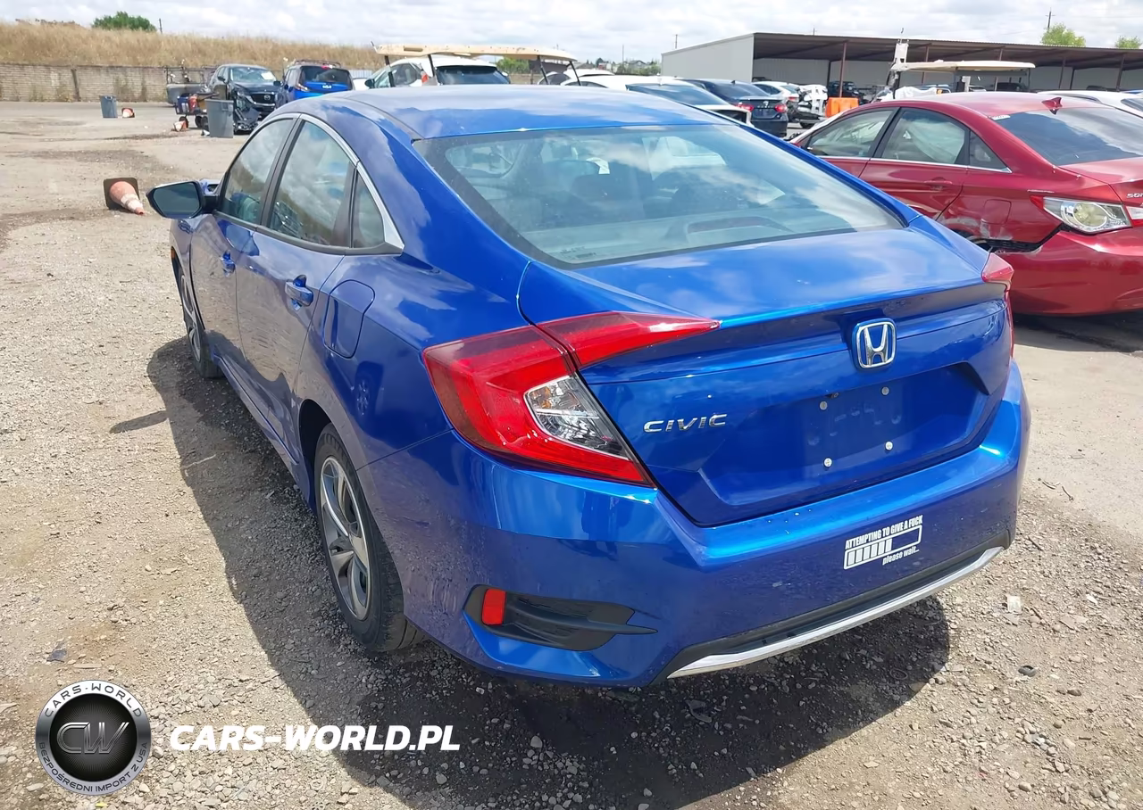 2020 Honda Civic Lx VIN:2HGFC2F68LH578549 - 3