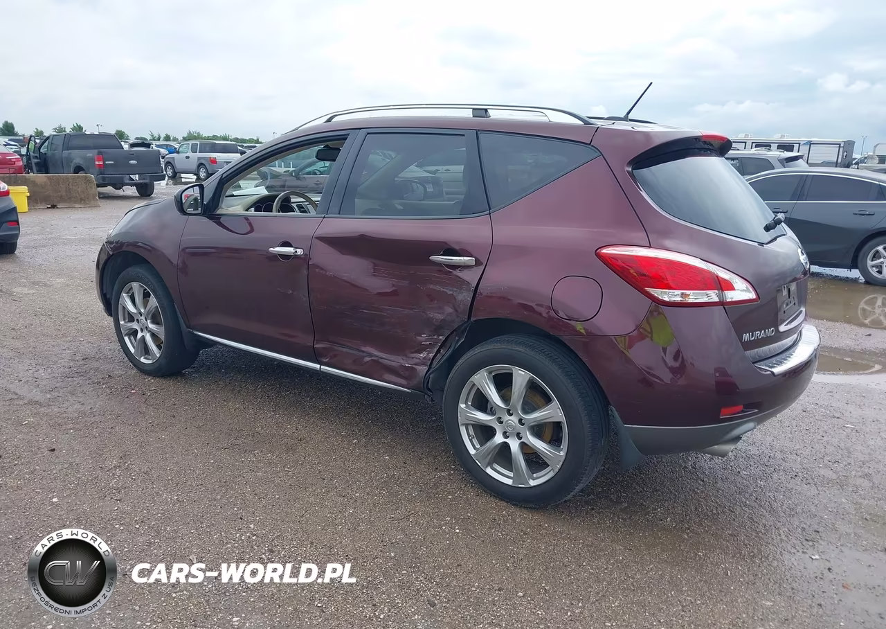 2013 Nissan Murano Le VIN:JN8AZ1MU8DW201259 - 3