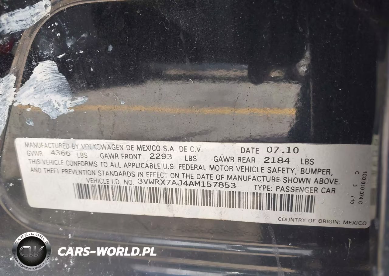 2010 Volkswagen Jetta Limited Edition VIN:3VWRX7AJ4AM157853 - 9