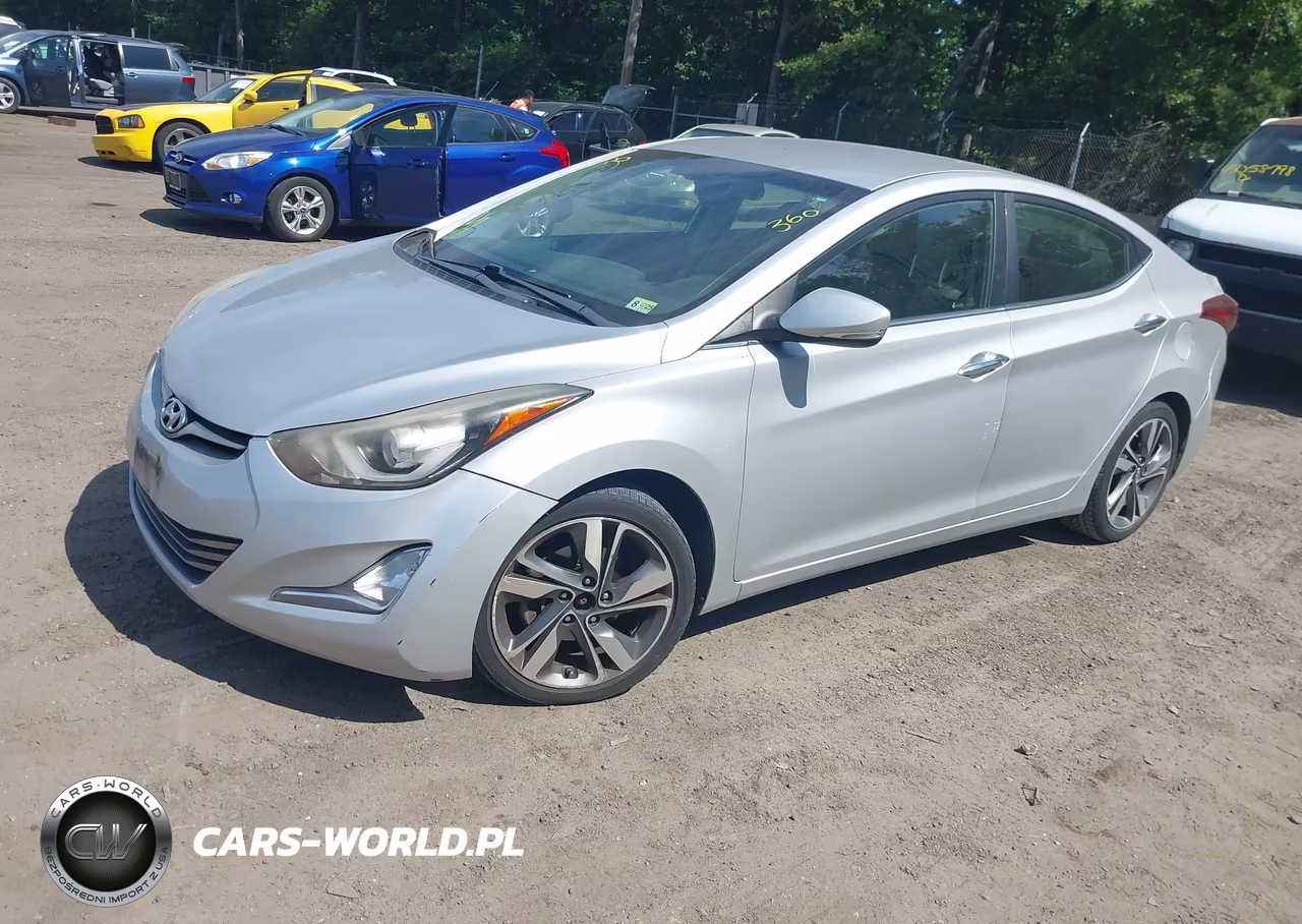 2014 Hyundai Elantra Limited VIN:KMHDH4AE7EU106050 - 2