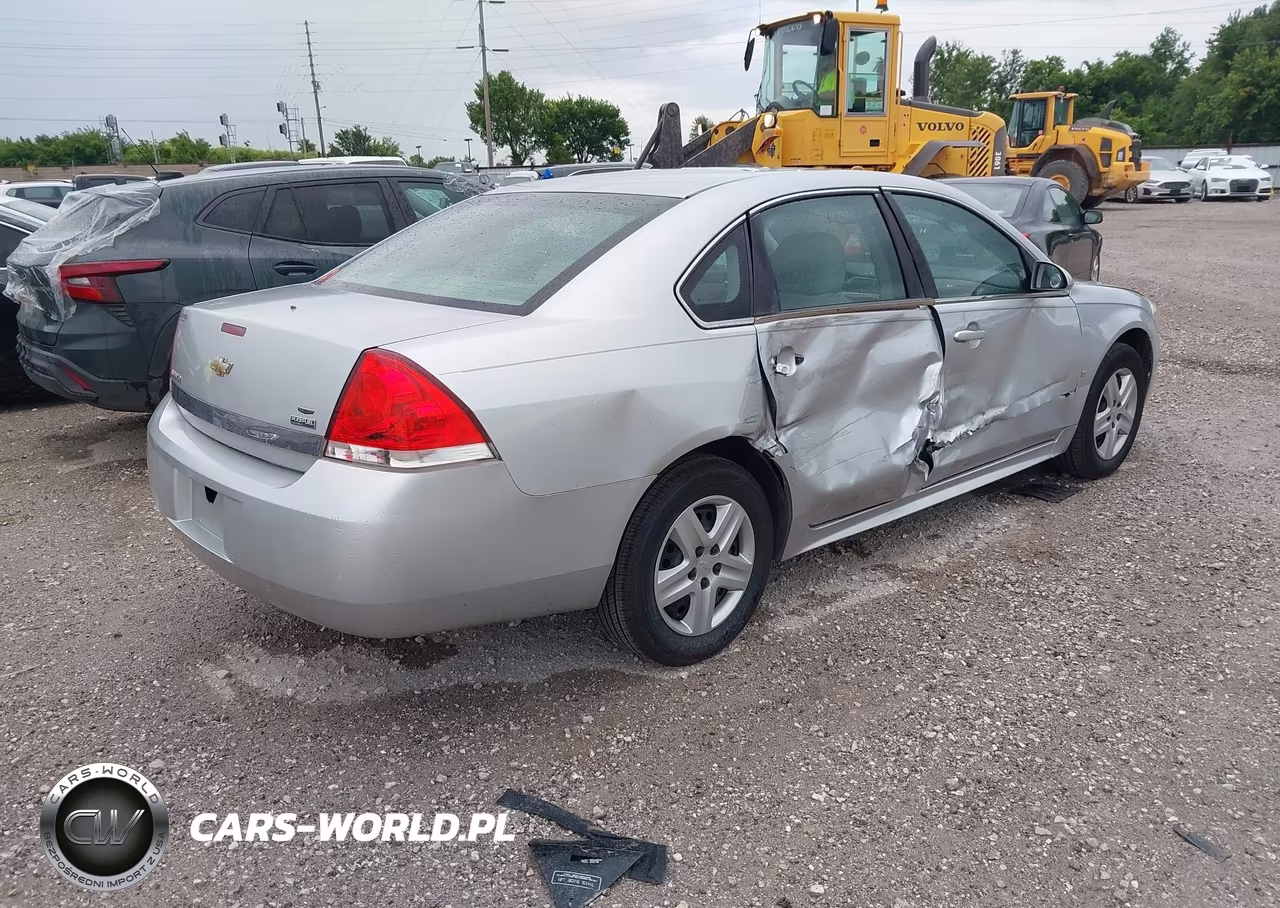 2010 Chevrolet Impala Ls VIN:2G1WA5EKXA1126492 - 4