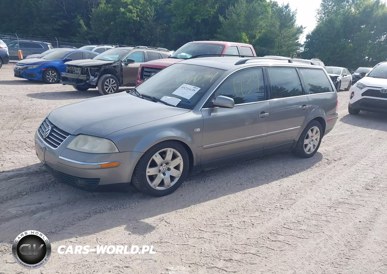 2003 Volkswagen Passat Glx VIN:WVWYH63B53E407699 - 2