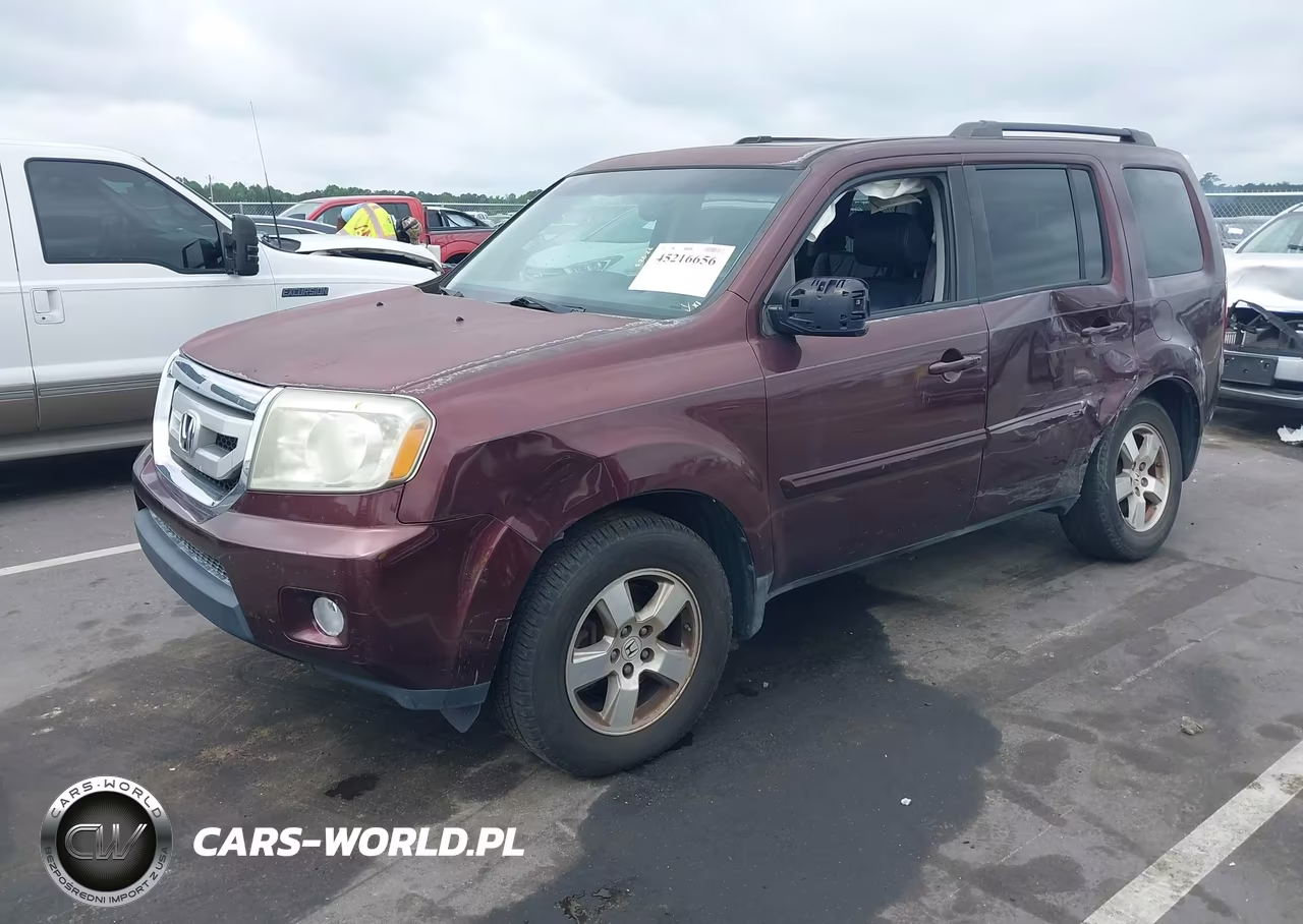2011 Honda Pilot Ex-L VIN:5FNYF3H75BB041197 - 2