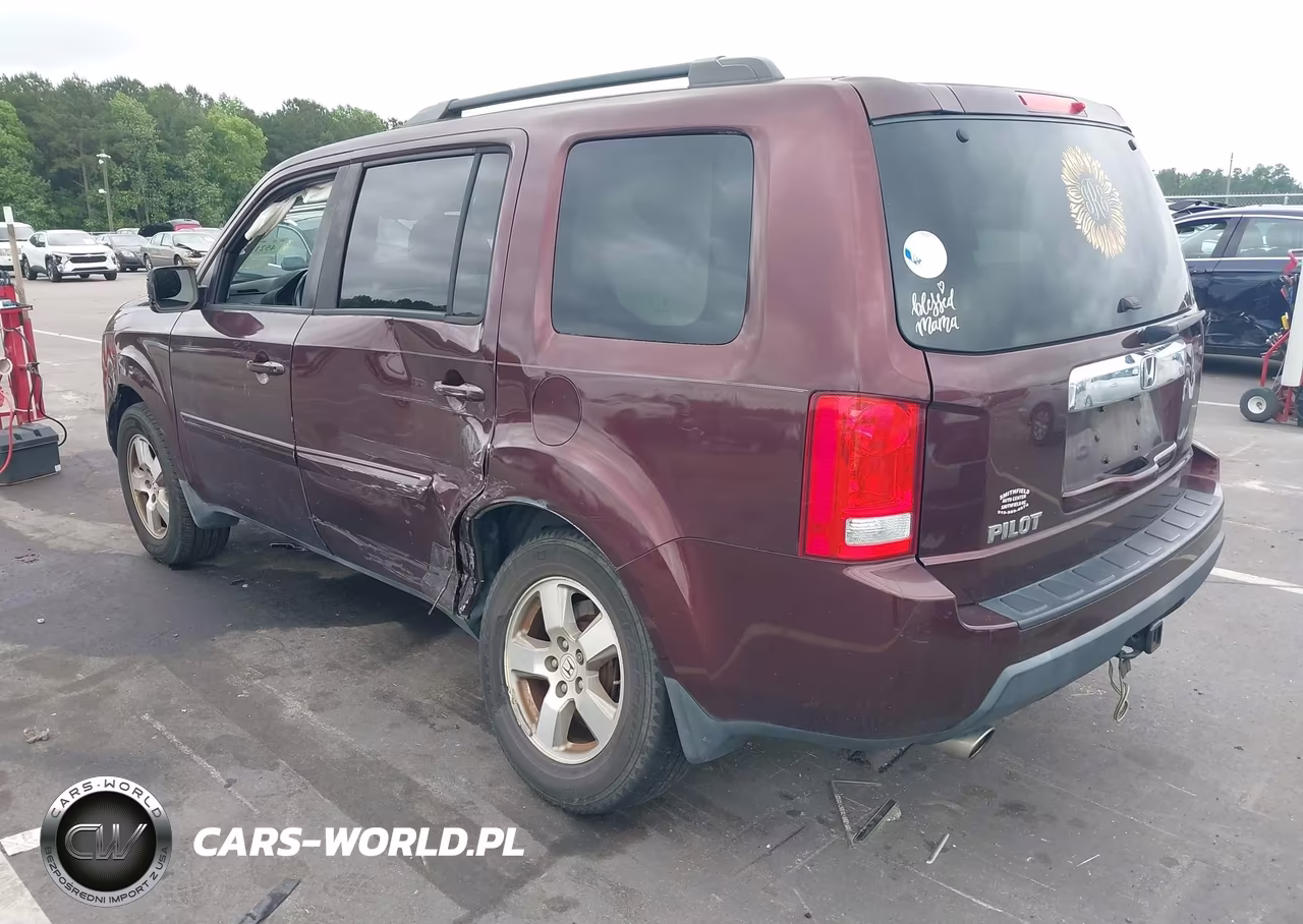 2011 Honda Pilot Ex-L VIN:5FNYF3H75BB041197 - 3