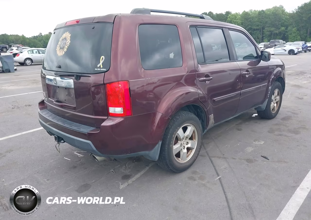 2011 Honda Pilot Ex-L VIN:5FNYF3H75BB041197 - 4