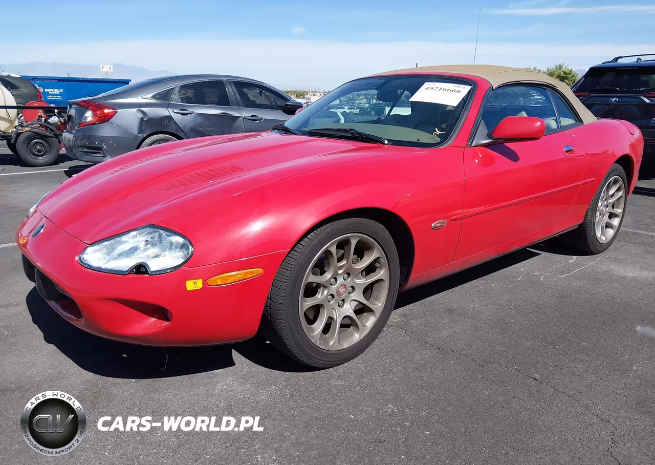 2000 Jaguar Xkr VIN:SAJJA42B8YPA03839 - 2