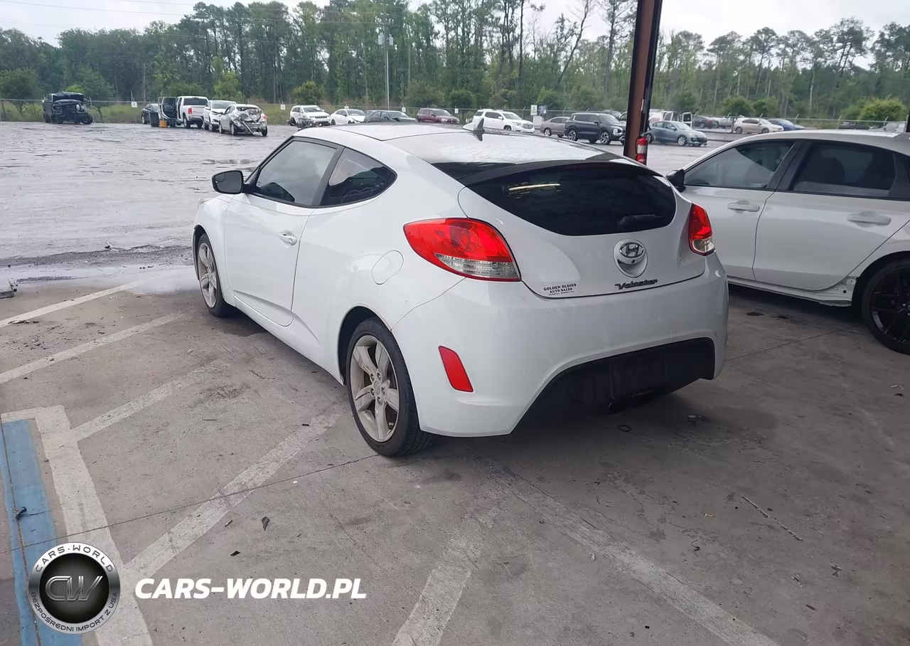 2014 Hyundai Veloster Base W-Gray VIN:KMHTC6AD4EU185268 - 3