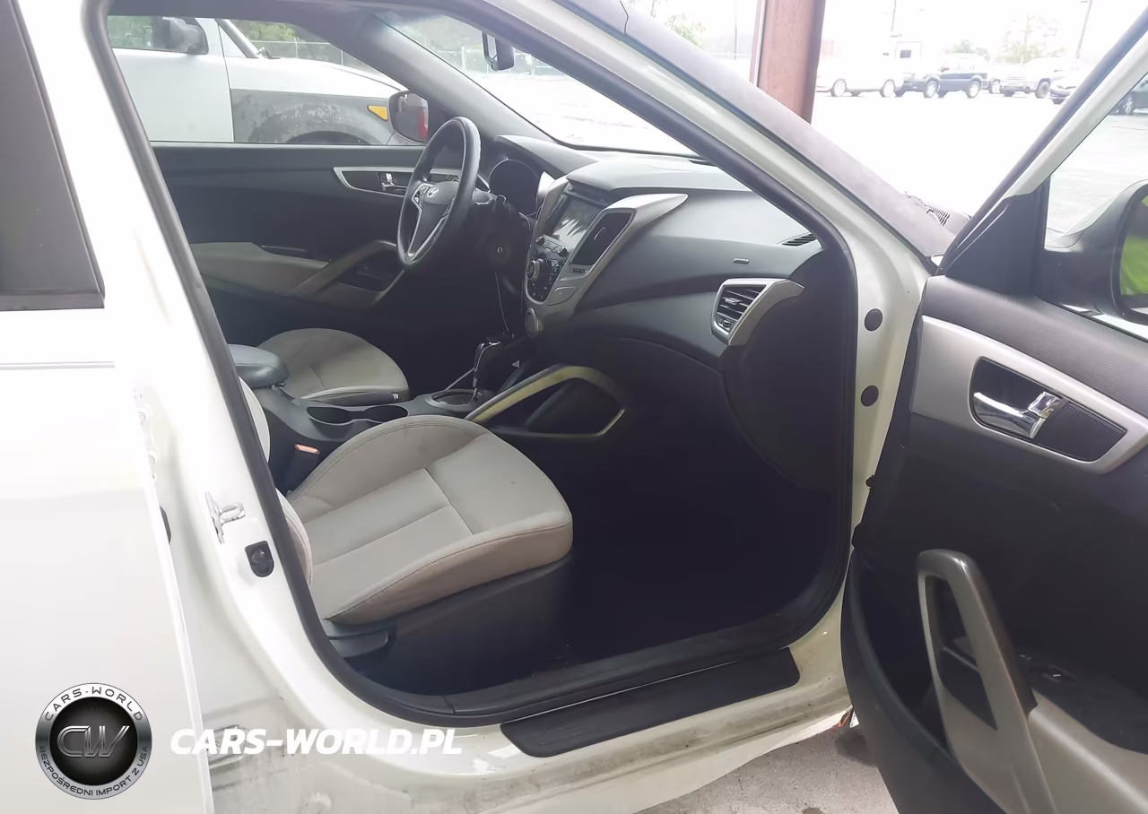 2014 Hyundai Veloster Base W-Gray VIN:KMHTC6AD4EU185268 - 5