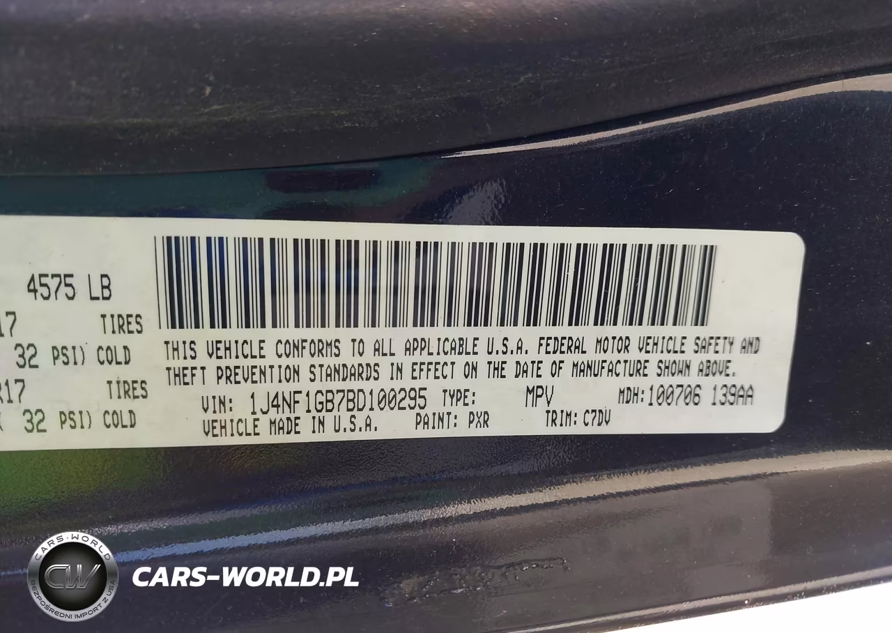 2011 Jeep Patriot Sport VIN:1J4NF1GB7BD100295 - 9