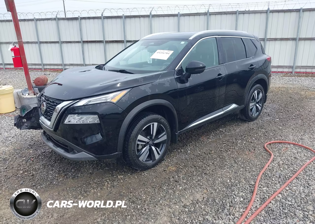 2021 Nissan Rogue Sl Fwd VIN:5N1AT3CA8MC824989 - 2