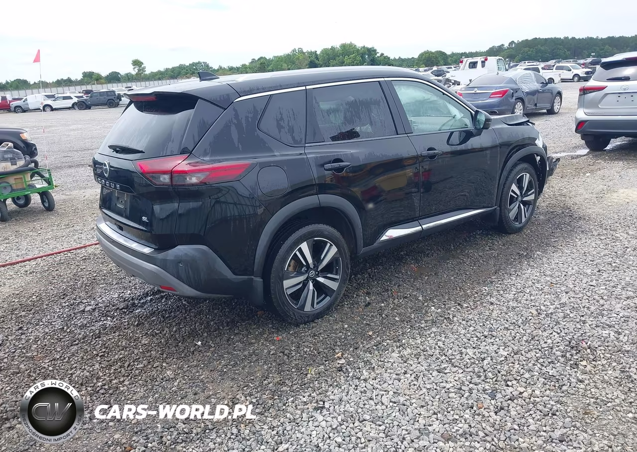 2021 Nissan Rogue Sl Fwd VIN:5N1AT3CA8MC824989 - 4
