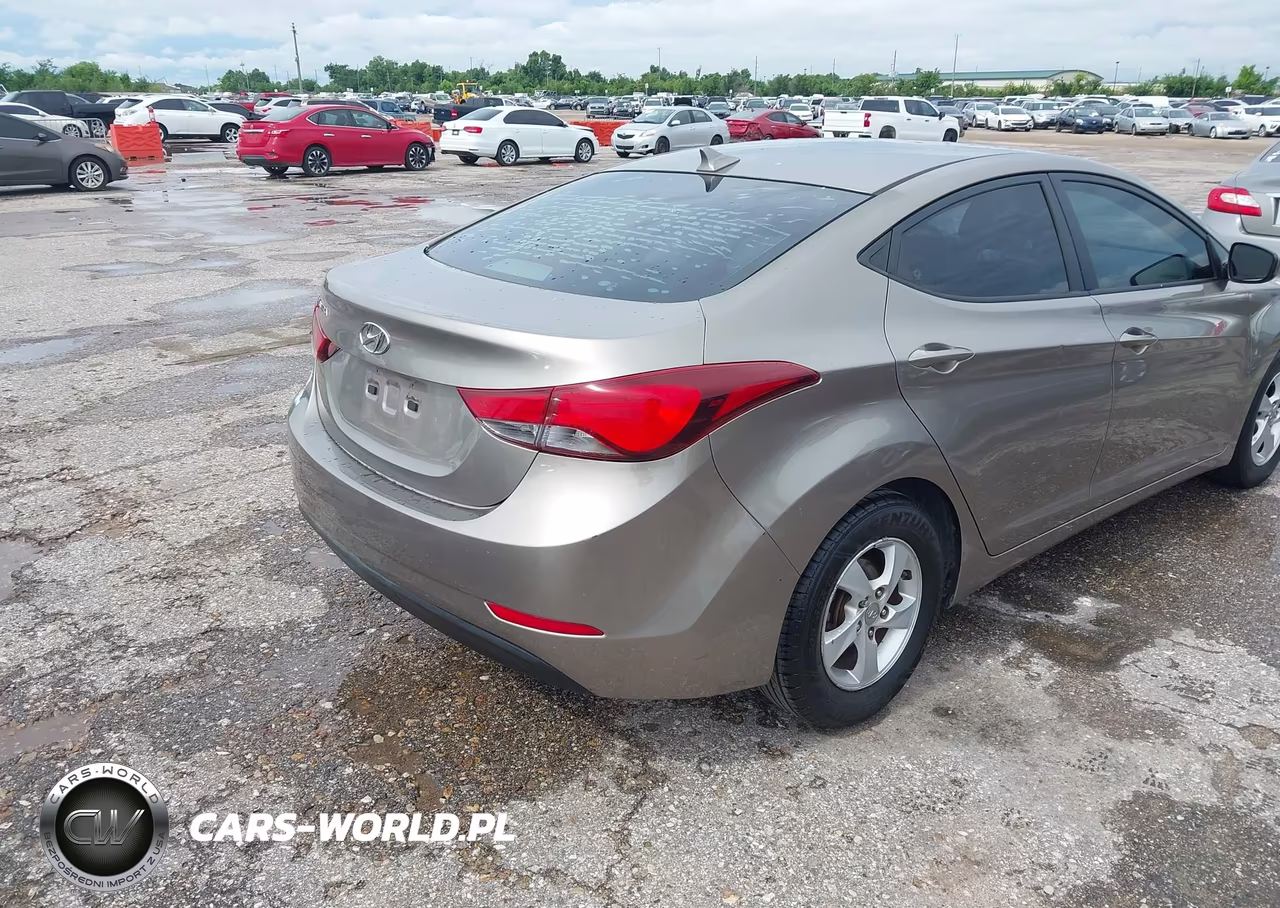 2014 Hyundai Elantra Se VIN:5NPDH4AE8EH484411 - 4