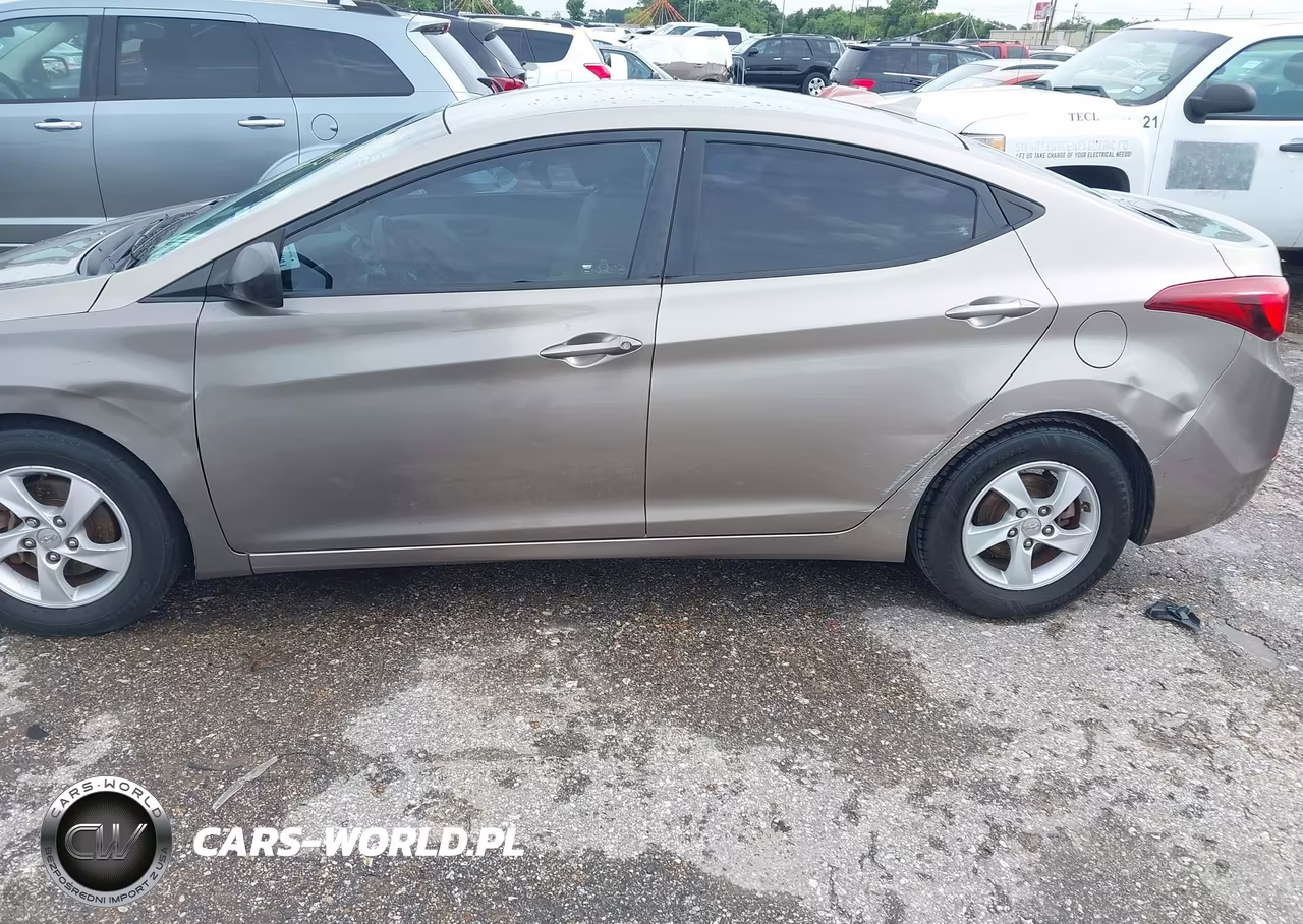2014 Hyundai Elantra Se VIN:5NPDH4AE8EH484411 - 6