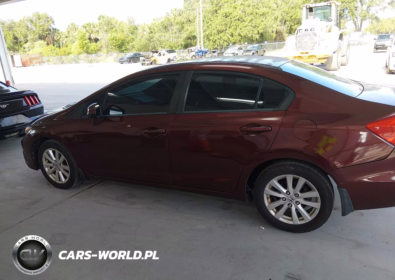 2012 Honda Civic Ex VIN:19XFB2F85CE041202 - 14