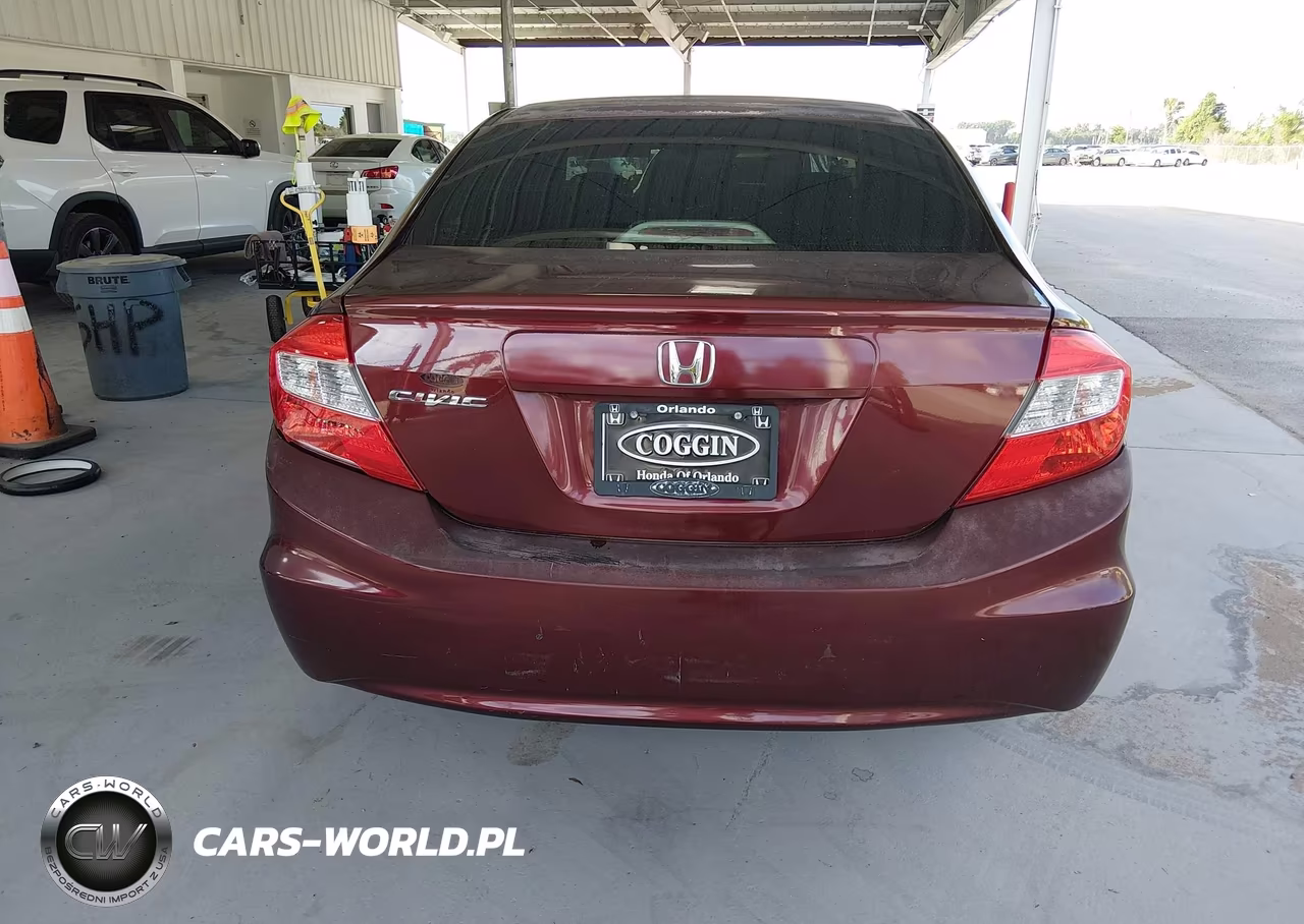 2012 Honda Civic Ex VIN:19XFB2F85CE041202 - 16